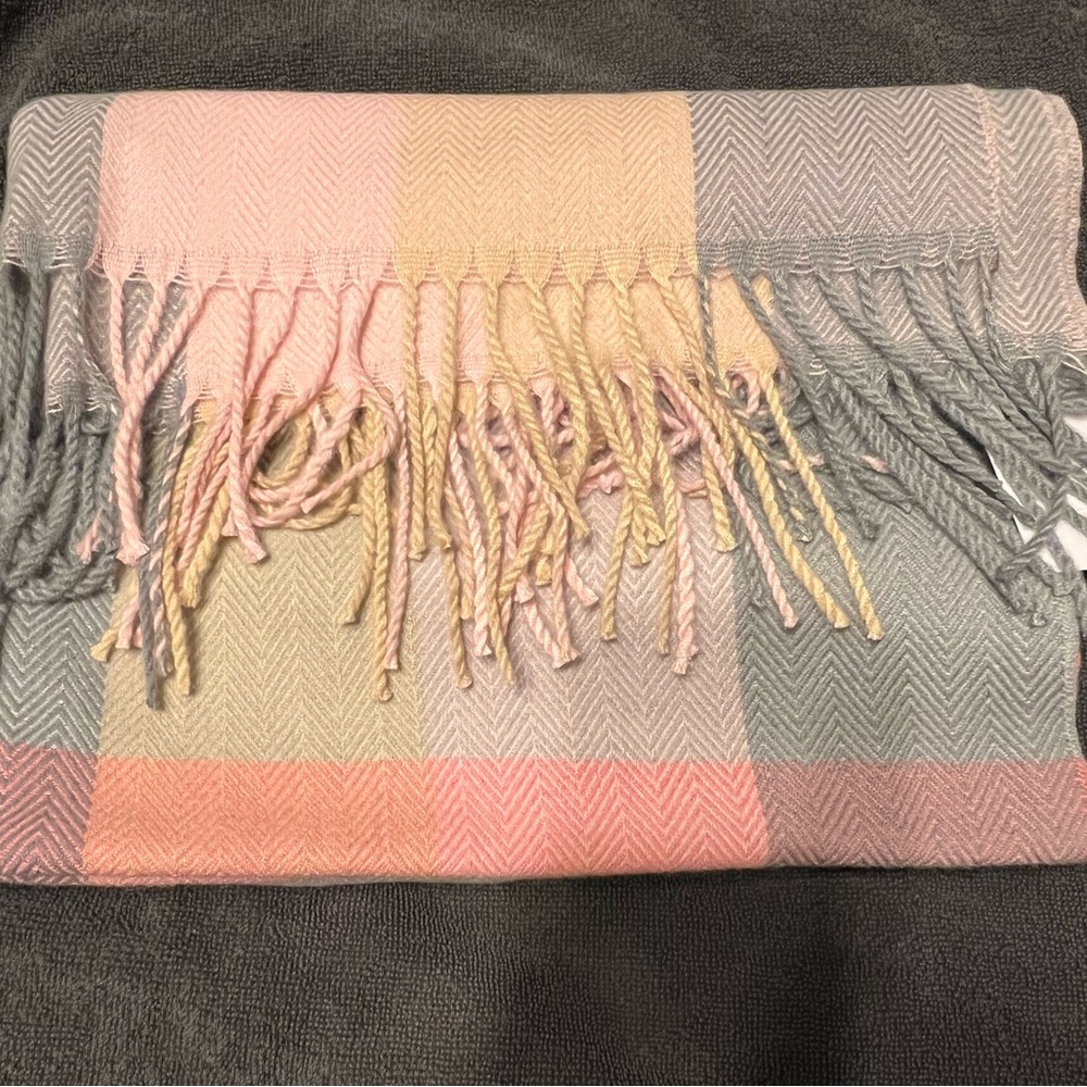 Fringed Pashmina Shawl